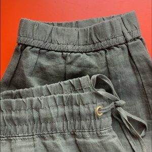 SALE! EUC drawstring linen joggers